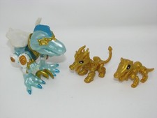 Treasure X Dragon, Gold Dog Spike FOR PARTS missing wings, missing tail.