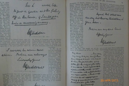 Handwriting Graphology Penmanship Gladstone Rare Old Antique 1894 Article - Picture 8 of 10