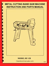 JET HVBS-461 ENCO 137-315 Cal-Hawk CT-4.5 MCBS Band Saw Owners Parts Manual 1478