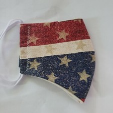 Handmade face mask washable and reusable new with filter pocket