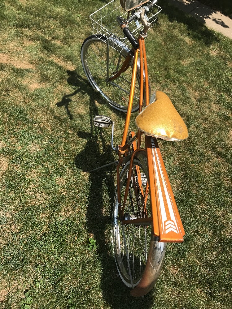 1970s Hawthorne Bicycle Montgomery Wards Complete Gold Htf