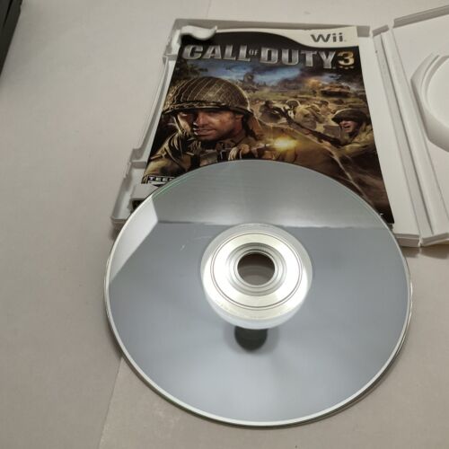 Call of Duty 3 (Nintendo Wii, 2006) COMPLETE CIB - Picture 5 of 6