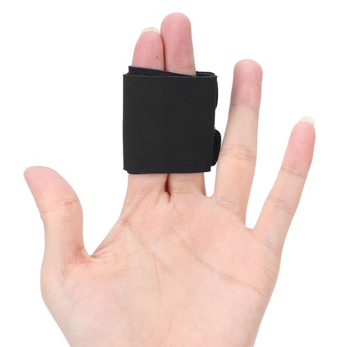 Double Fingers Splint Brace Pain Relief Finger Support Sleeve Protector UK - Picture 2 of 12