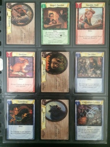 "HARRY POTTER TCG" - Wizards Base Set (2001) Single Cards. Pick your own. - Picture 10 of 11