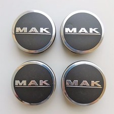 N.4 CAPS COPRIMOZZO MAK WHEELS ORIGINALI GENUINE C009 62mm 8010008500