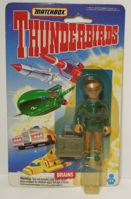 1994 GERRY ANDERSON THUNDERBIRDS BRAINS Action Figure MATCHBOX