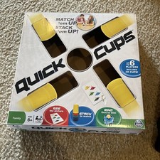 QUICK CUPS Family Game by Spin Master Match 'em up