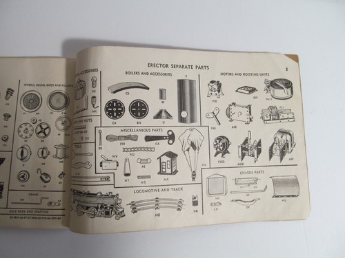 1938 Gilbert Erector Set Instruction Book Complete How To Make 'Em Book Manual - Picture 12 of 13