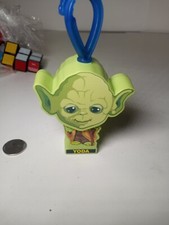 Star Wars McDonalds 2019 Yoda keychain figure Happy Meal Toy