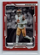 Danny Gray 2022 Panini Chronicles Playoff Momentum Rookies #PMR-29 49ers