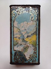 VECCHIA E RARA SCATOLA DI LATTA POLVERE DA CACCIA DA GRAMMI 250