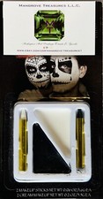 New Day Of Dead Makeup Face Kit Costume Halloween Zombie Body painting Party