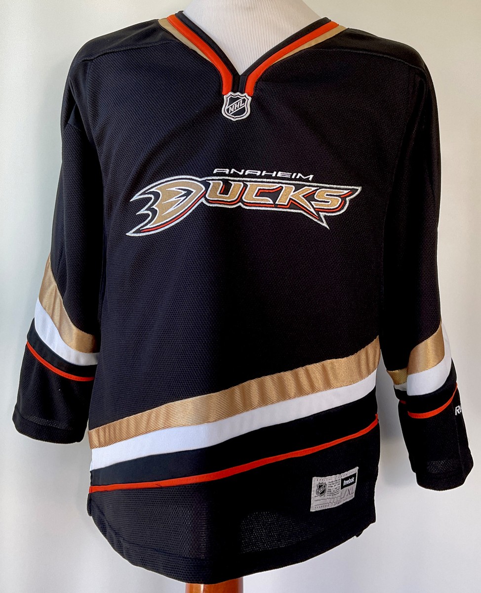 Reebok Anaheim Ducks Stitched Youth Jersey Size L/XL Adult Small