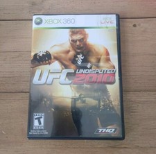 UFC Undisputed 2010 (Xbox 360, 2010) CIB WITH MANUAL, Brock Lesnar