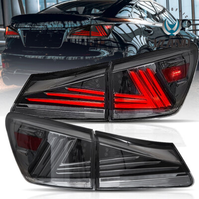 #ad #ad VLAND LED Tail Lights Smoked Fits Lexus IS250 IS350 ISF 2006 13 W Animation Pair $249.99