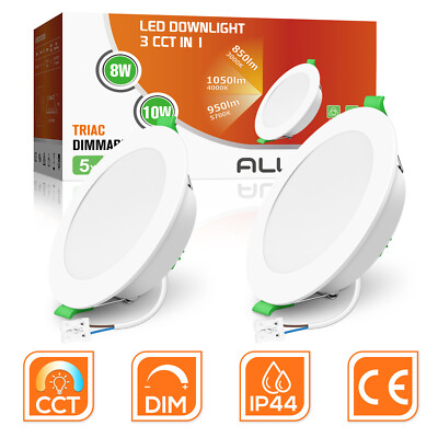 8W 10W LED Einbaustrahler Flach Panel Spot Strahler Deckenleuchte Super Hell CE