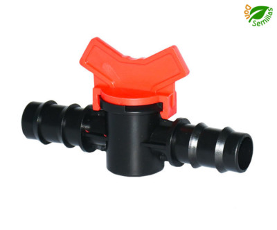 Válvula De Paso Para Tubo De 20 Mm – Llave De Corte Y Regulación – Genérica – Ideal Riego O Fontanería