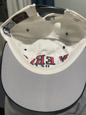 Vintage America USA Olympic Starter Tri Power Snapback Hat 90's