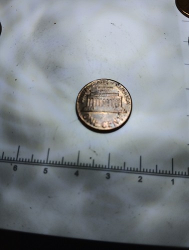 1968 Lincoln Memorial Penny One Cent 1c Off Center Strike Error DDO - Picture 4 of 5