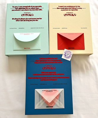 ENHYPEN ROMANCE:UNTOLD INCEPTIO ARCANUM CONCESSIO 3 Form Set No
