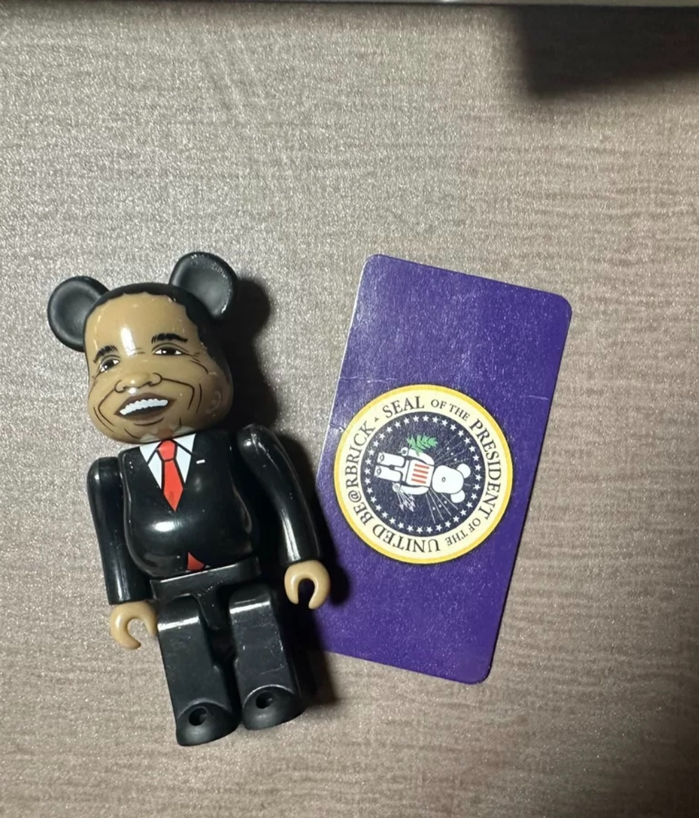 BE@RBRICK - ベアブリック シリーズ27 シークレット 大統領 be@rbrick ベアブリック シリーズ27 シークレット オバマ大統領