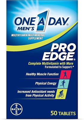 One a Day Men S Pro Edge Multivitamin, Supplement with Vitamin A, Vitamin C, Vit
