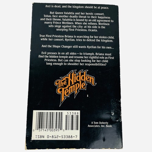 RARE Vintage 1988 SIGNED The Hidden Temple by Catherine J. Cooke PB 80s Fantasy - Imagen 3 de 16