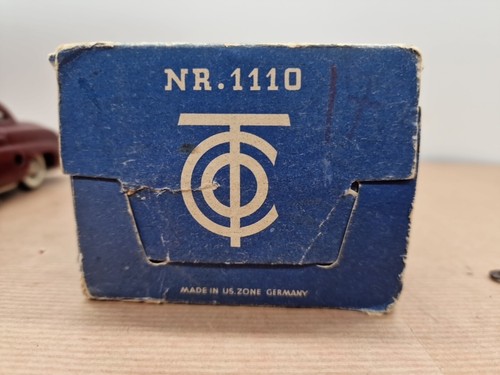 Coche de juguete Tippco Hudson sedán años 50 mecánico y caja B15 - Imagen 14 de 17