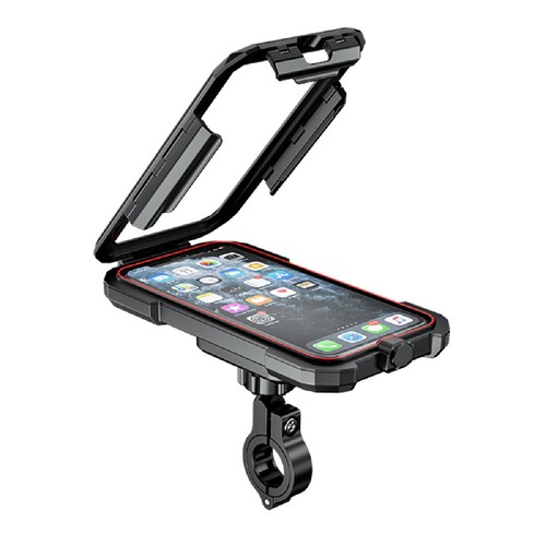 Wireless Charger Motorcycle Handlebar Cell Phone Holder Stand Mount Waterproof