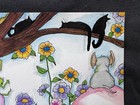 ORIGINAL FANTASY Cats, Monsters “Among Friends” Julie McDaniel 2025 NOT AN ACEO — photo 9