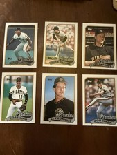 1989 Topps Pittsburg Pirates *You Pick Card* Near Mint