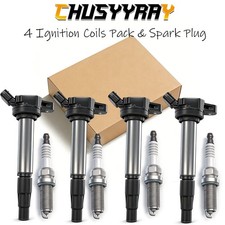 4 Ignition Coils Pack UF596 For 2009-2019 Toyota Corolla 1.8L I4 NEW2026