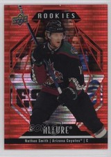 2022-23 Upper Deck Allure Rookies Red Rainbow Nathan Smith #128 kr0