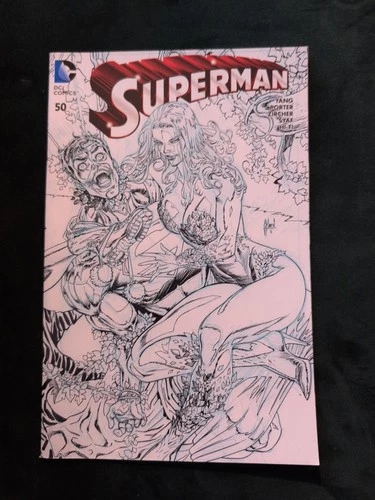SUPERMAN #50 GUILLEM MARCH VARIANT POISON IVY 1