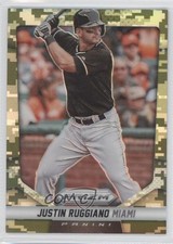 2014 Panini Prizm Camo Prizm Justin Ruggiano #36 0a1