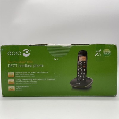 Doro,380098,PhoneEasy AA8100w DECTSchnurlostelefon Freisprechen schwarz