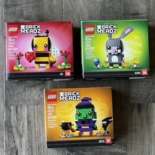Lego Brickheadz Seasonal Lot Bunny Witch Bee 40270 40271 40272