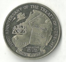 Gibraltar 2013 Three Pounds