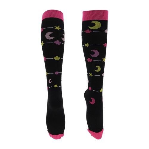 Calcetines ciclismo transpirables L, rojo/negro, 1 par, para bicicleta - Imagen 1 de 7