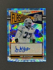 2025 Optic Football Flashback Jim Jeffcoat Auto /99