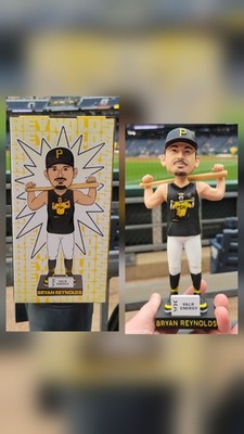Pittsburgh Pirates Bryan Reynolds Bobblehead SGA! 2025 BDA muscle Buccos NEW! 