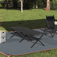 Feldbett Camping klappbar 190cm Oxford Stahl ...