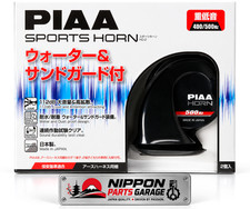 Piaa Ho-2 Sports Horn 400hz 500hz Black 2pcs Genuine Jdm Japan New Car Horn Set
