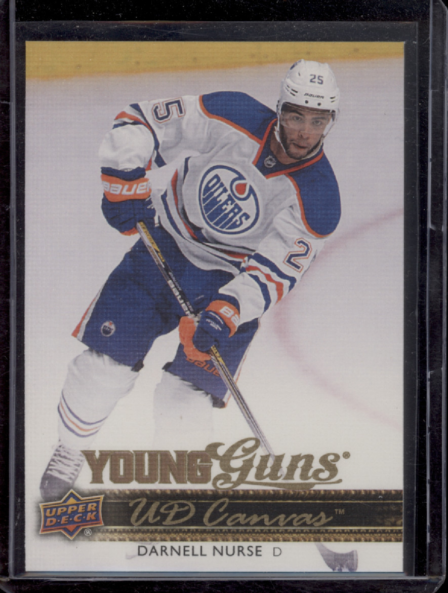 2014-15 Upper Deck Series 2 Darnell Nurse UD Canvas Young Guns Rookie #C227 RC