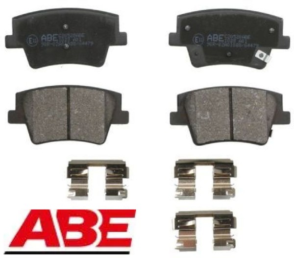 ABE C20520ABE Bremsbelagsatz FüR Scheibenbremse Bremsbelagsatz FüR Hyundai-image