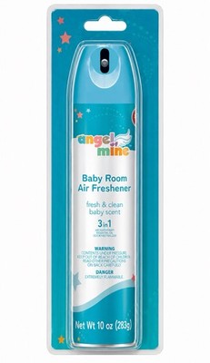 ANGEL OF MINE BABY ROOM 3 IN 1 AIR FRESHENER FRESH & CLEAN 10oz 1PK  