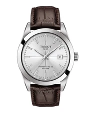 TISSOT Gentleman Powermatic 80 T127.407.16.031.01 Silver Men's Watch New in Box