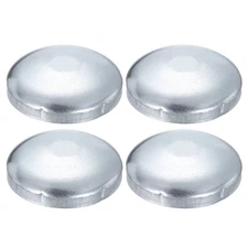 4Pcs Chain Link Fence Post Cap, Dome External Post Caps Fit 6-1/2" OD Pipe