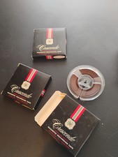 Lot of 3 Crescendo Medallion Series Magnetic Recording Tape 675 Ft. 1 mil Mylar