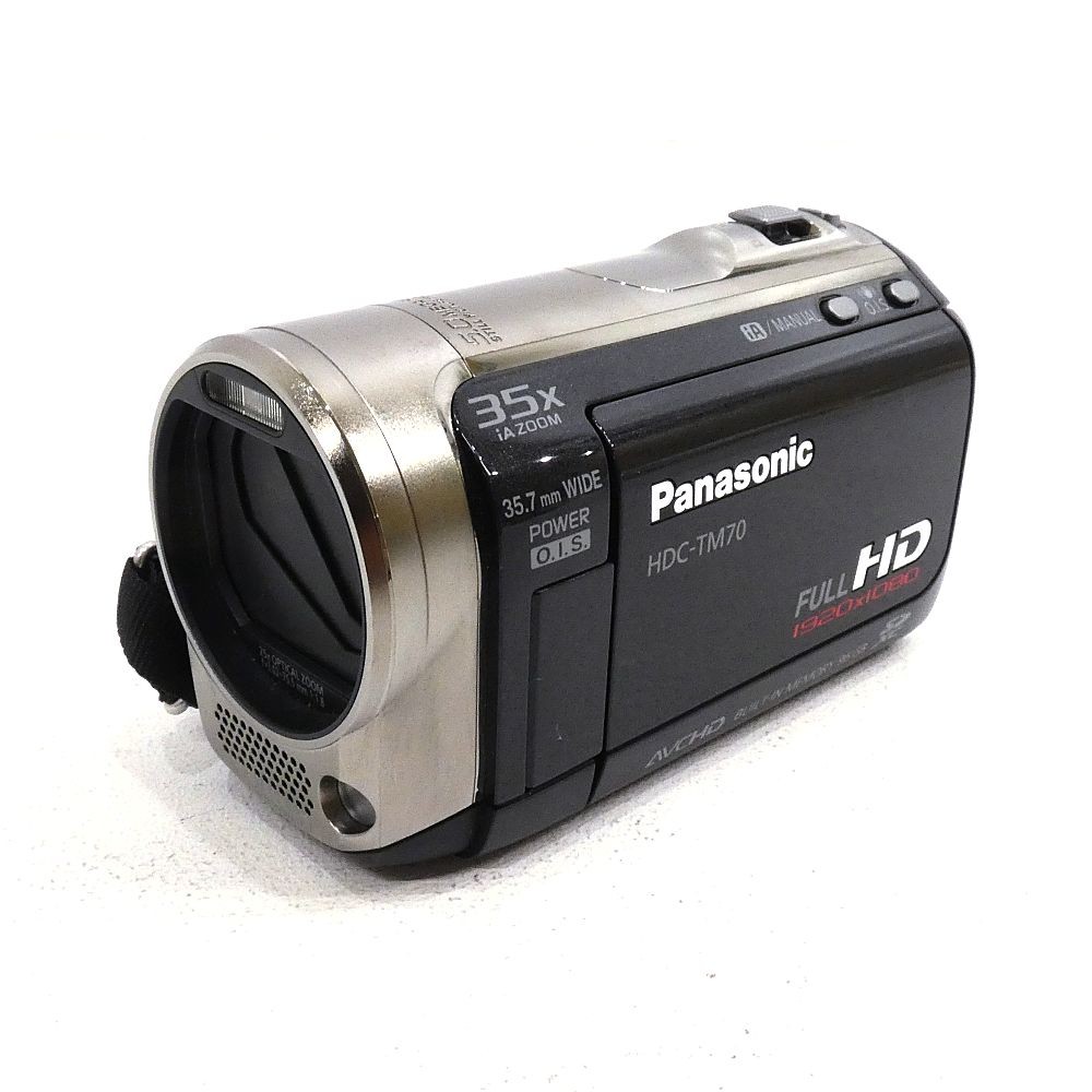 Panasonic HDC-TM70 HD Camcorder 1080p 32x Zoom Used Tested Japan